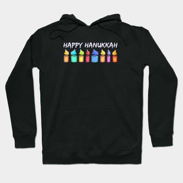 Happy Hanukkah! Hoodie by cuteandgeeky